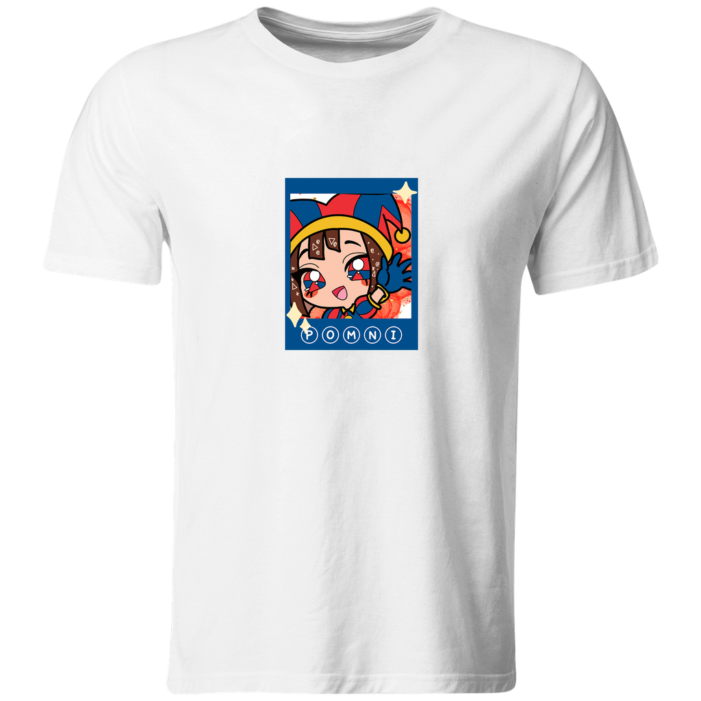 Playera Individual Lk703. Anime circus circo digital Ponmi (Recto​)
