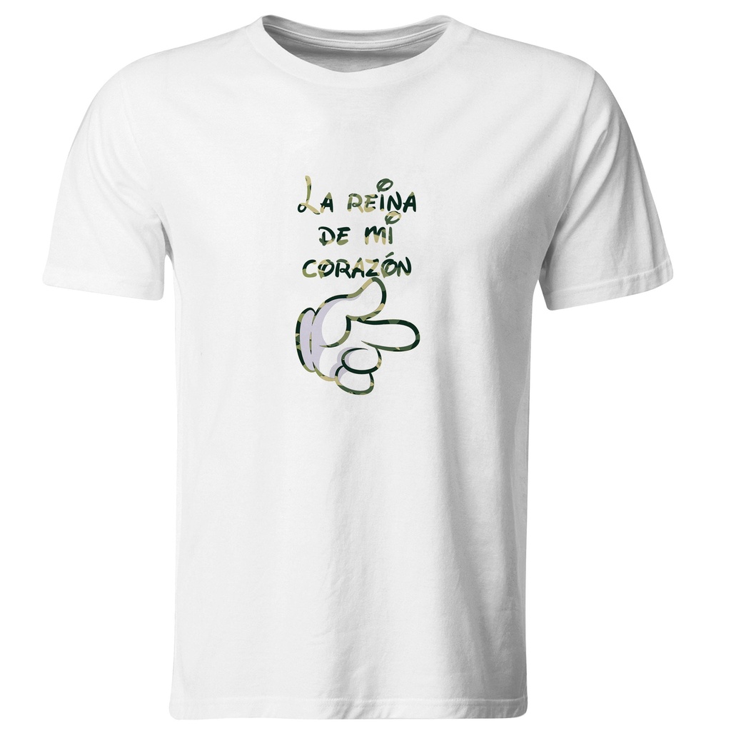 Playeras parejas:  La reina de mi corazón. (1/2)