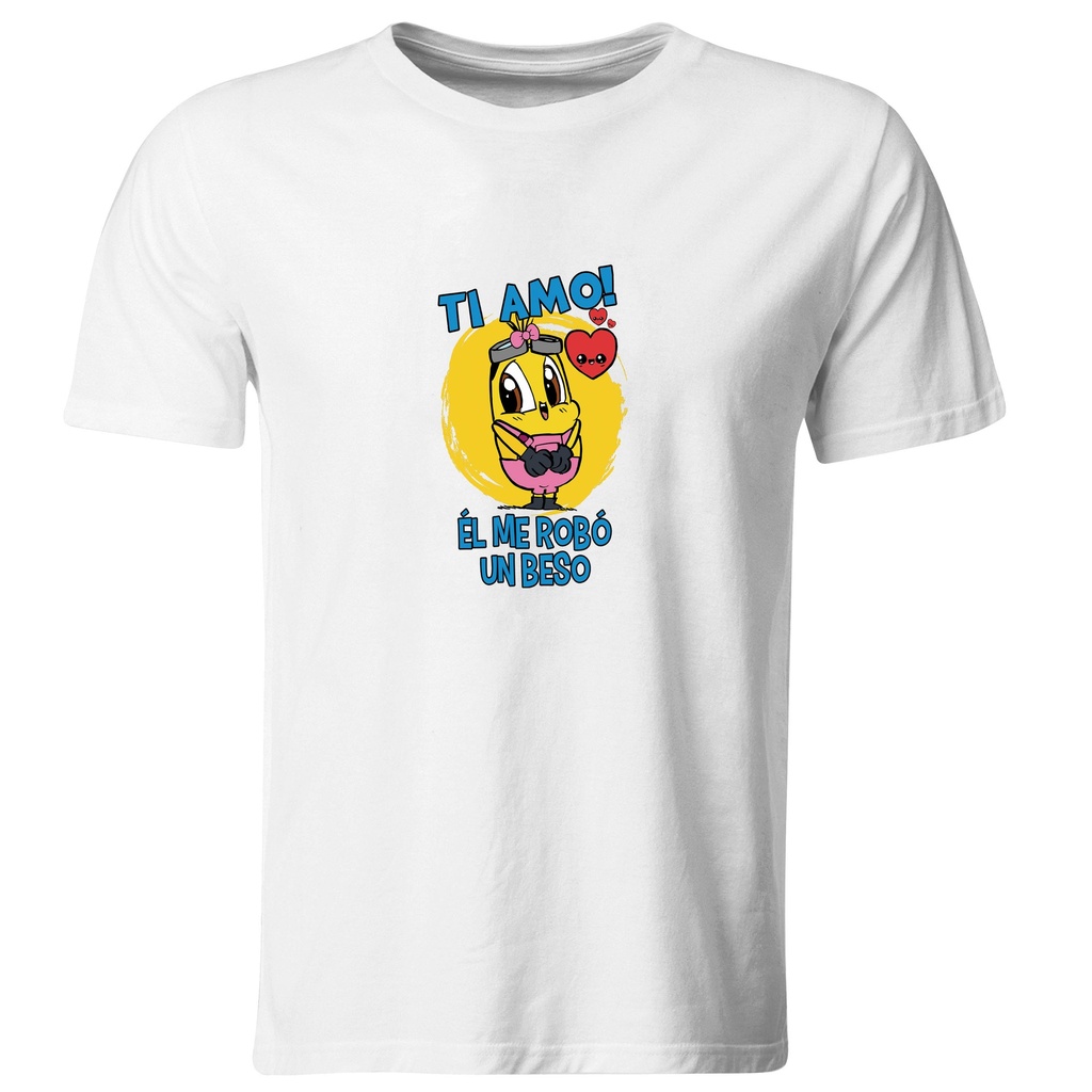 Playeras parejas:  Ella me robó el sueño. (1/2)