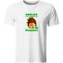 Playera Personalizada Cumpleaños Pc76. Anime Roblox boy Gamer