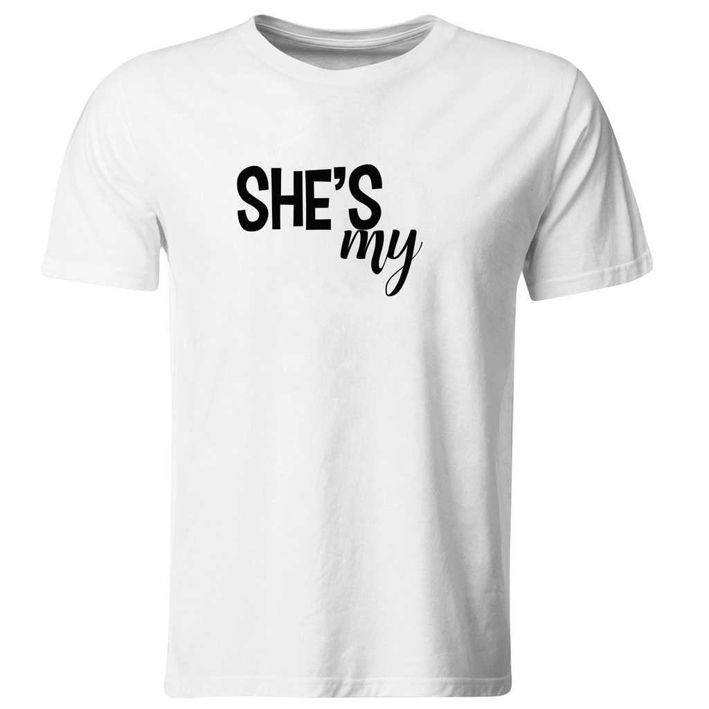 Playeras parejas:  She´s my space. (1/2)