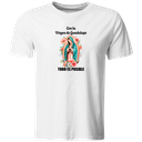 Playera Religiosa Rg19. Virgen De Guadalupe Todo Es Posible.