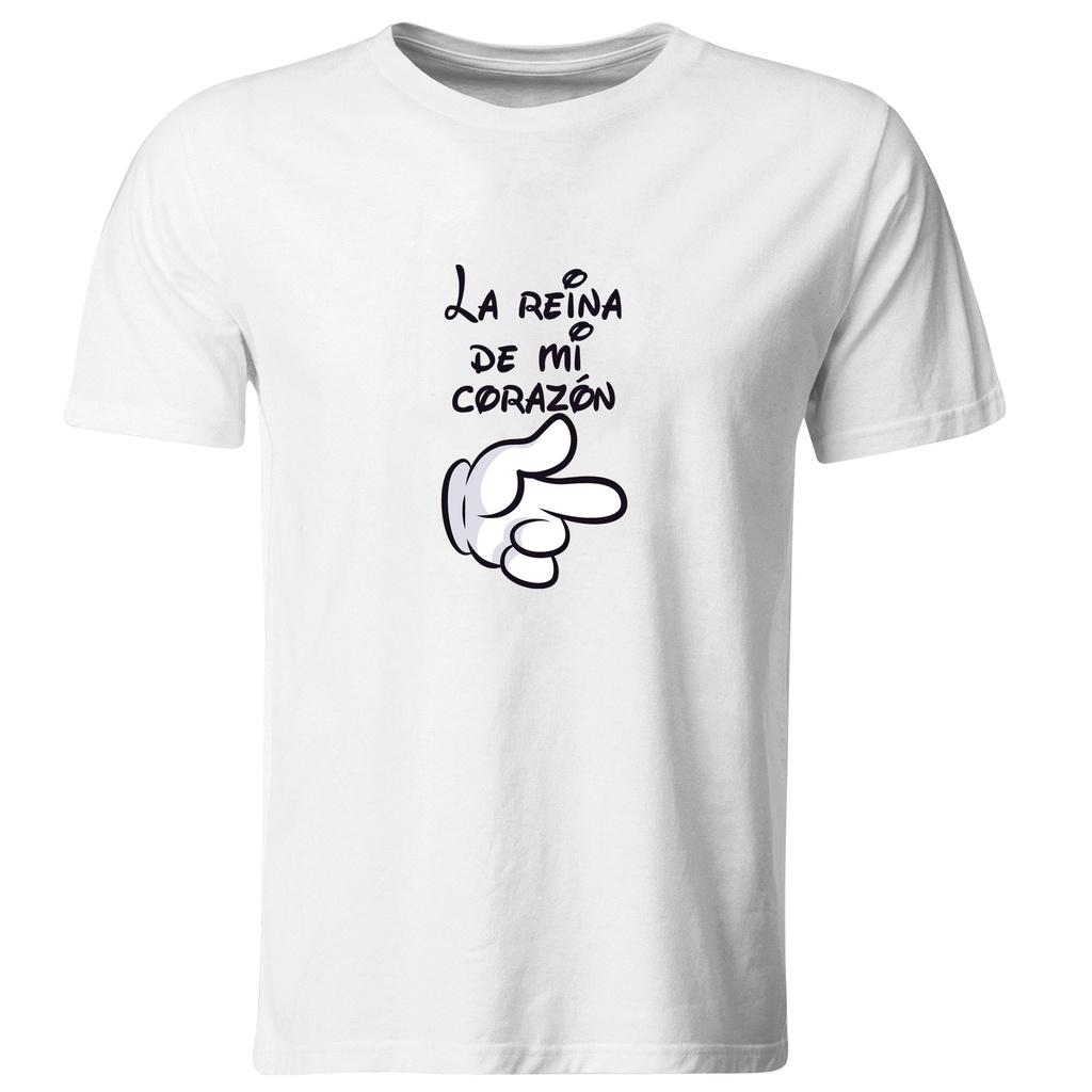 Playeras parejas:  La reina de mi corazón. (2/2)