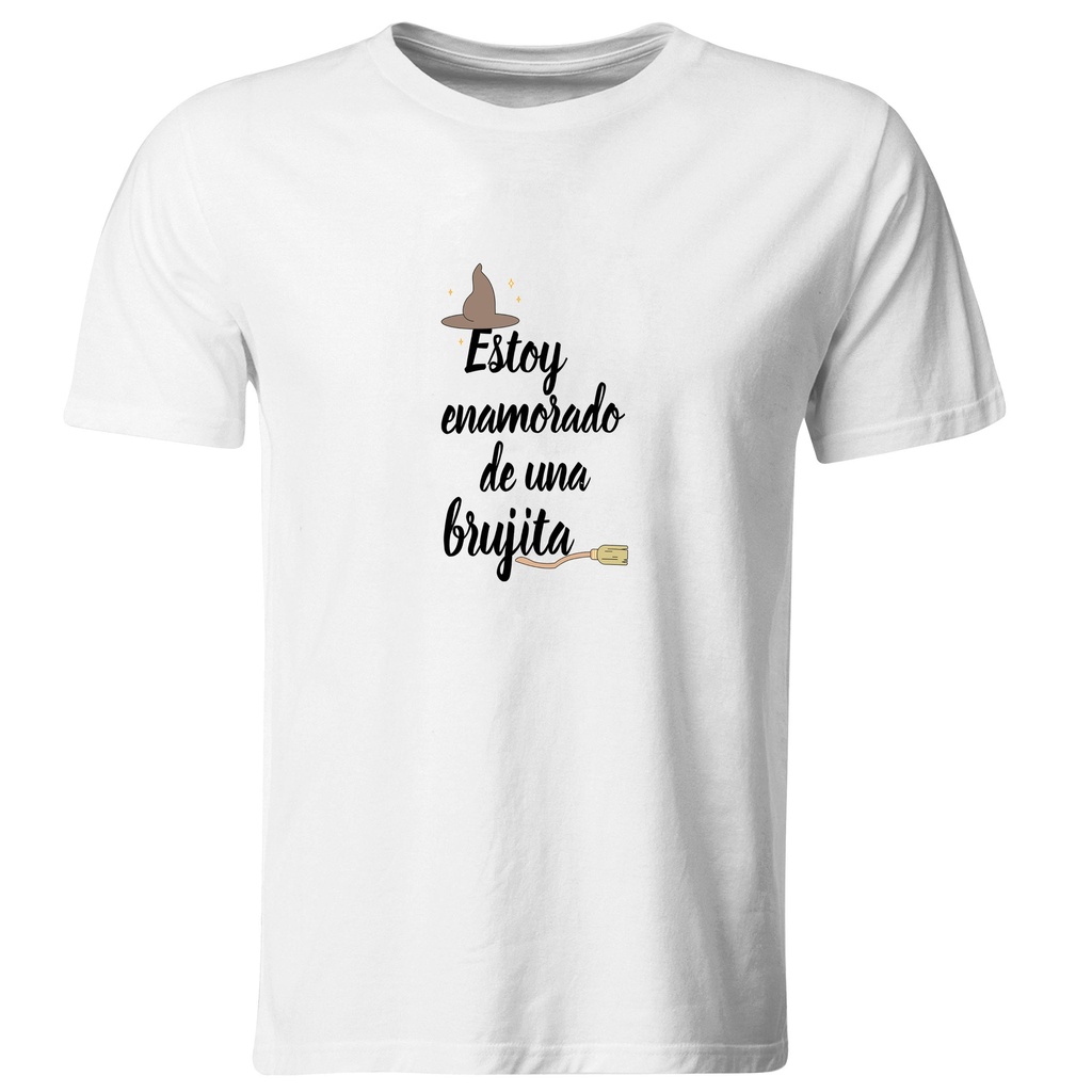 Playeras parejas:  Estoy enamorado de una brujita. (2/2)