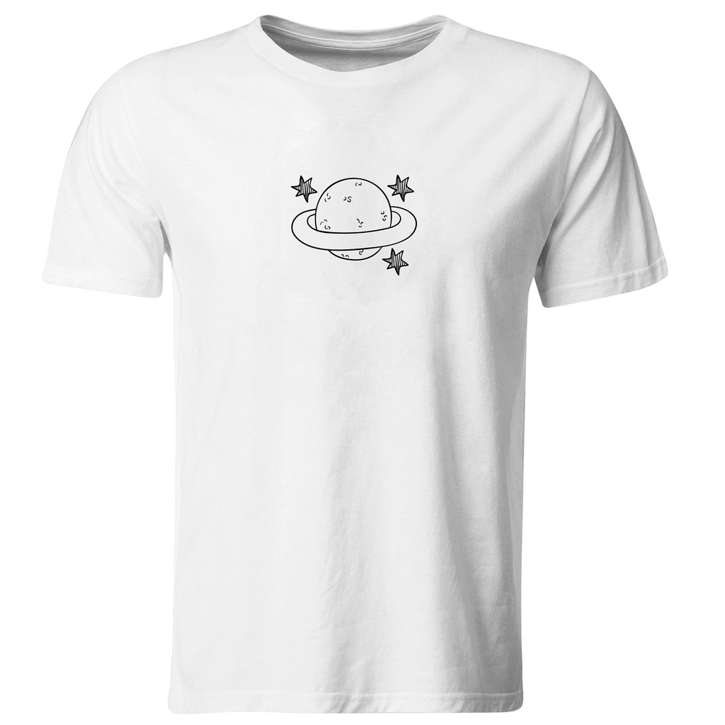 Playeras parejas:  Luna & cohete. (1/2) (Recto​)
