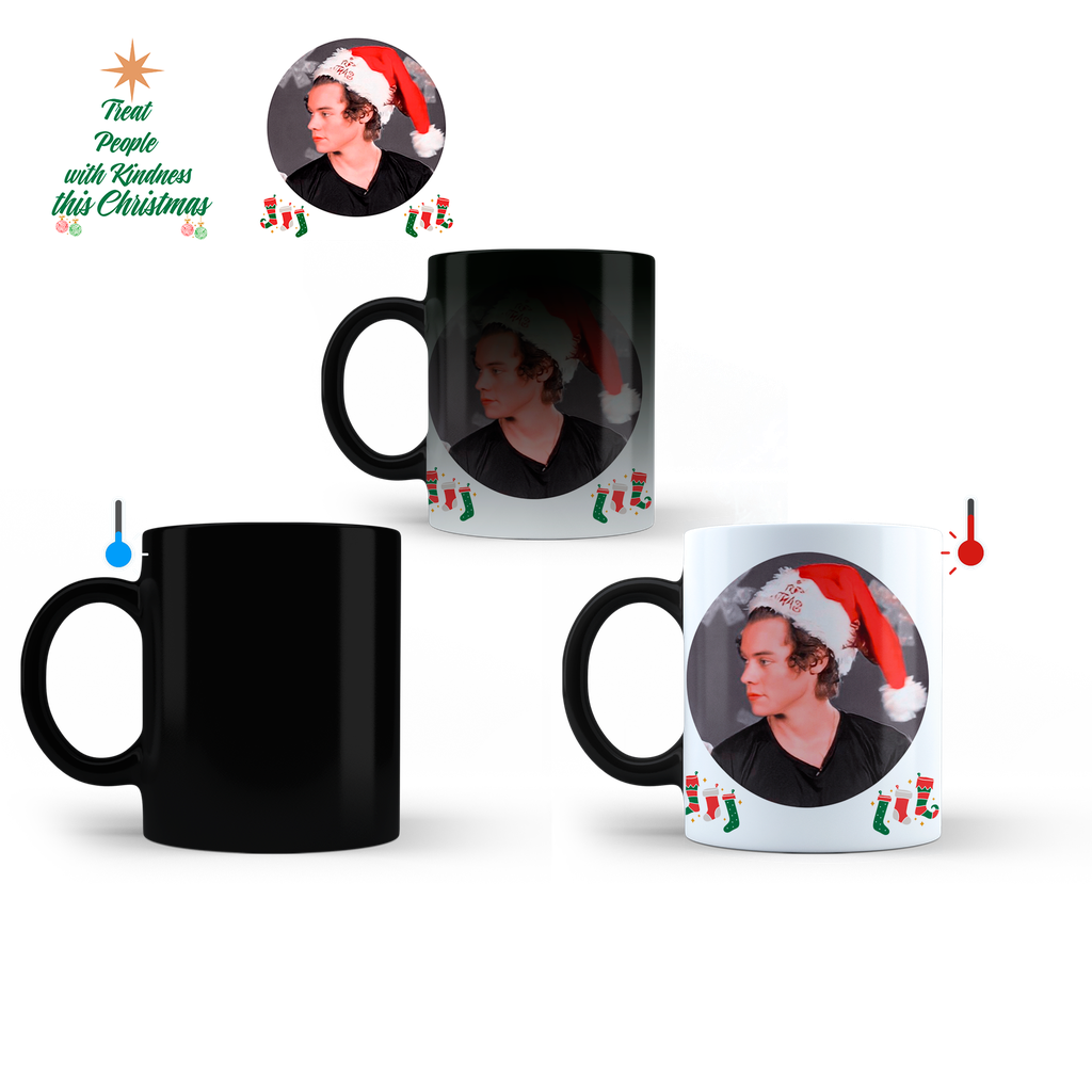Taza Magica 11 Oz Tan55. Navidad Harry Treat People With...