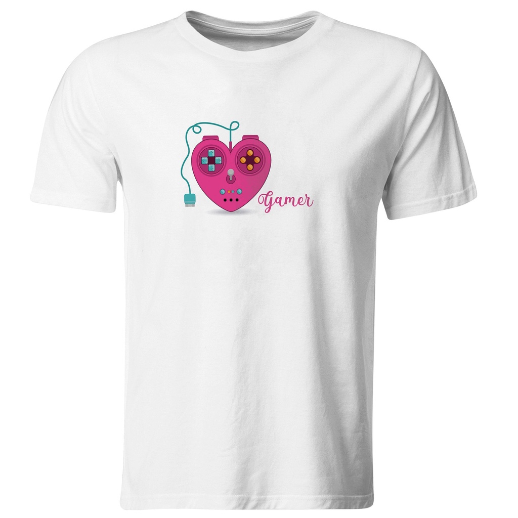 Playeras parejas:  Controles gamer. (1/2) (Recto​)