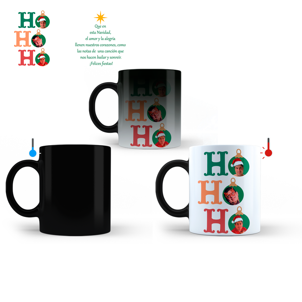 Taza Magica 11 Oz Tan62. Navidad Alfredo Alfredito regalo... (Sin personalizado)