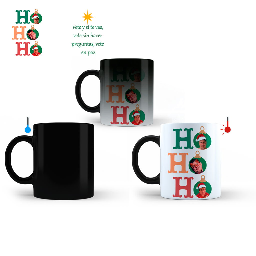 Taza Magica 11 Oz Tan64. Navidad Alfredo Alfredito Regalo... (Sin personalizado)