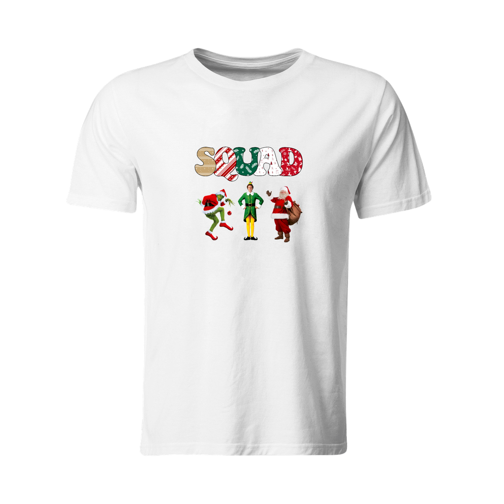 Playera Individual Na35. Navidad navideña  (Recto​)