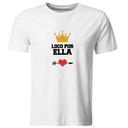 Playeras parejas:  Loco por ella - Loco por él. (2/2)