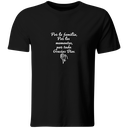 Playera Color Rg36 Religiosa. Frase: Gracias Dios. Familia 