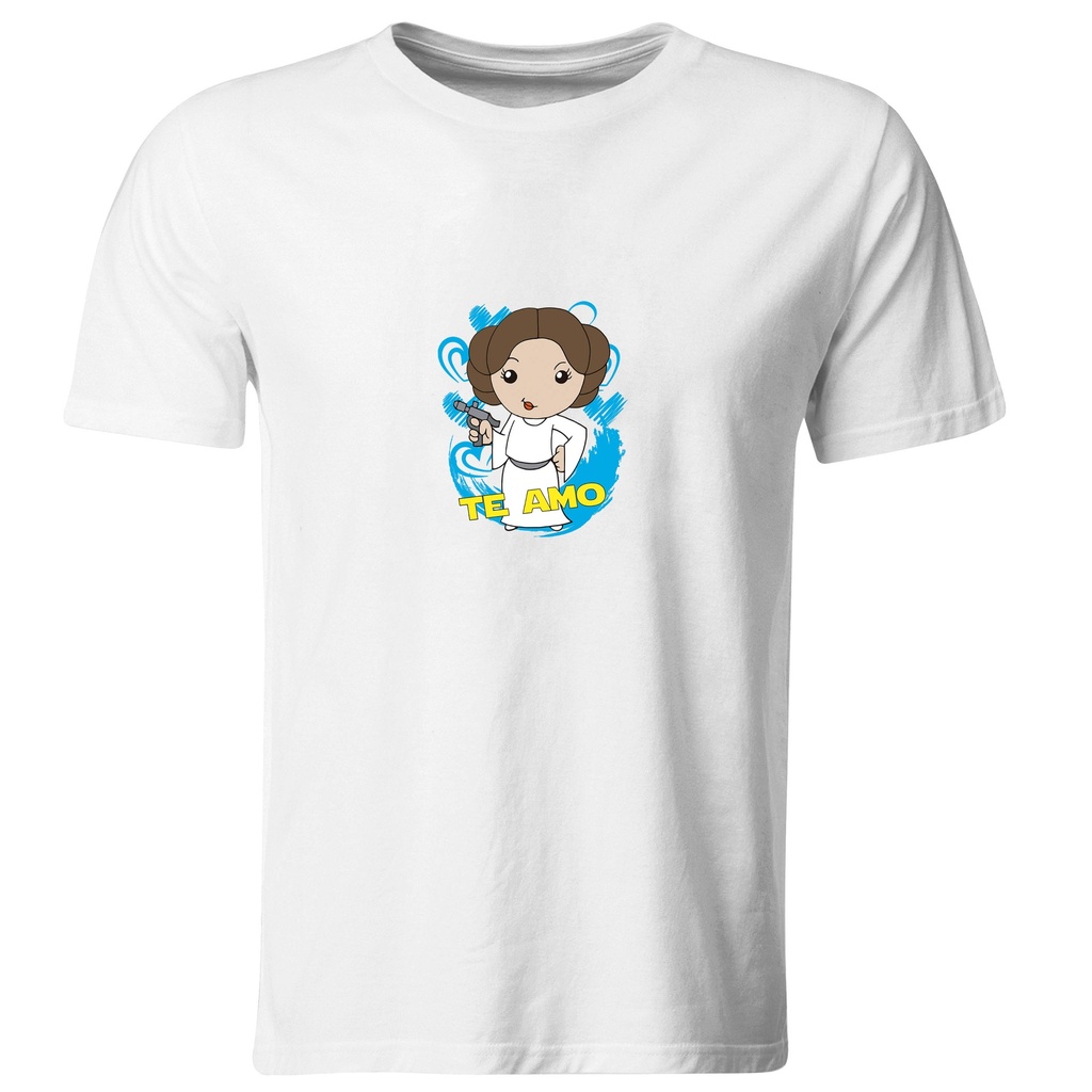 Playeras parejas:  Leia y Han Solo. (1/2)