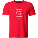 Playera Color Rg40 Religiosa. Frase: Que Dios te sane...