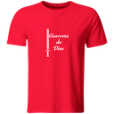 Playera Color Rg43 Religiosa. Frase: Guerrero De Dios
