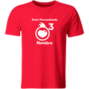 Playera Personalizada Cumpleaños Pc80-Roja. Plim Payaso Circo Plim 