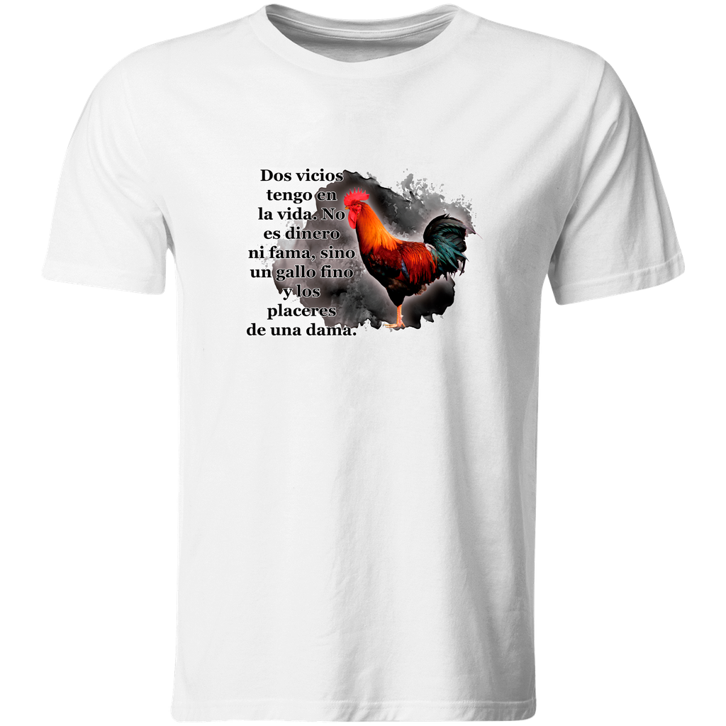 Playera Individual Lk708. Meme gallero gallos dama padre 