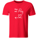 Playera Lsv5. Parejas "Él es mi rey. Ella es mi reina". 