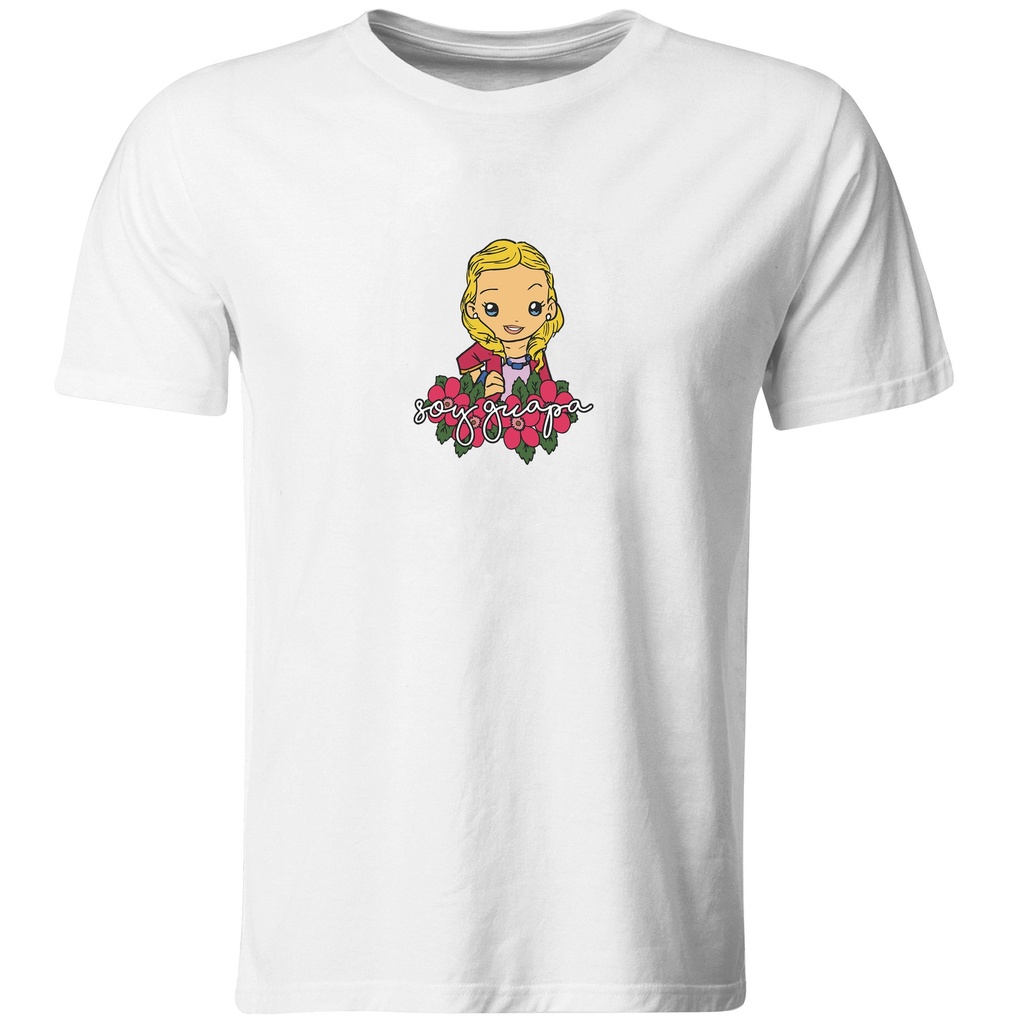 Playeras mamá e hijos:  Soy guapa como mi mamá. (1 de 2) (Recto​)