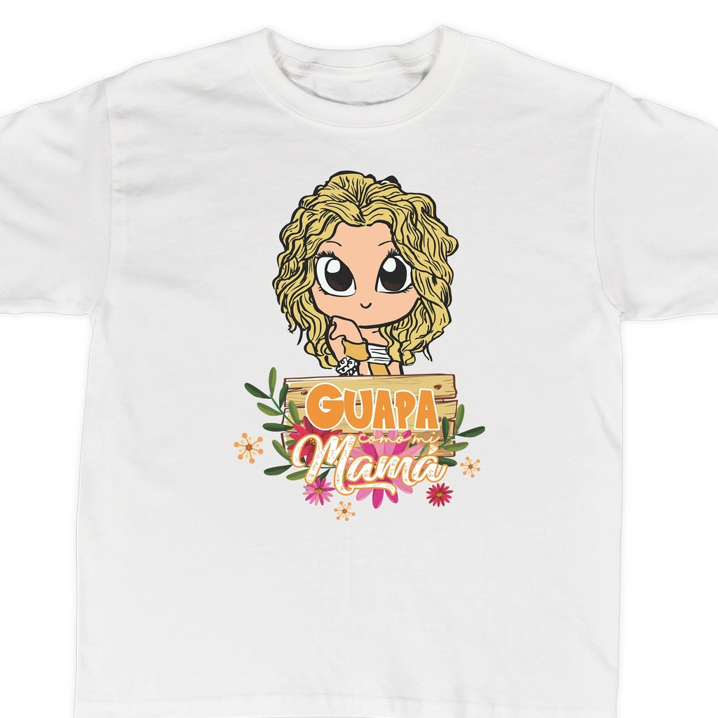 Playeras mamá e hijos:  Mamá guapa. (2 de 2)