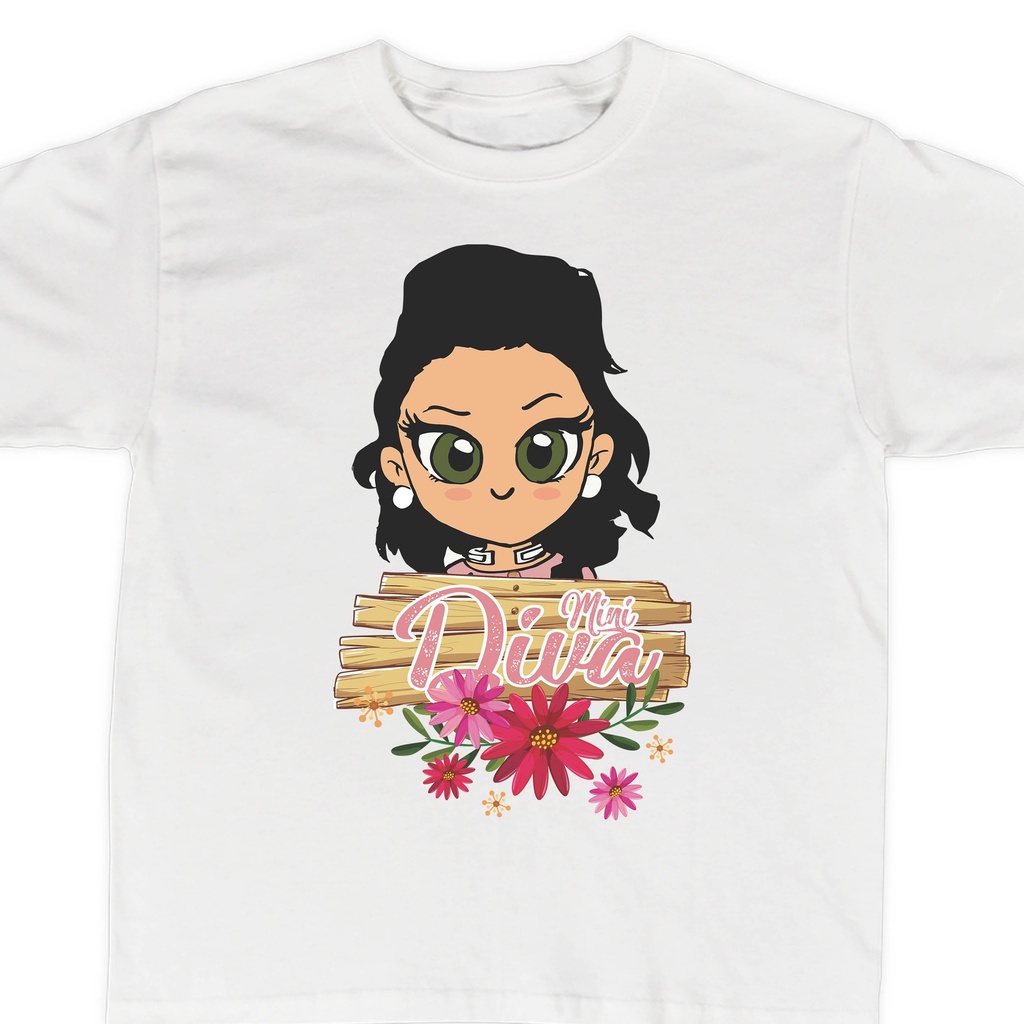 Playeras mamá e hijos:  Diva | Mini diva. (2 de 2)