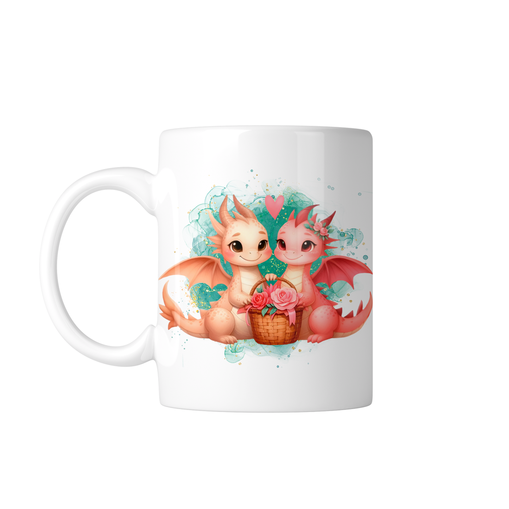 Taza Personaliza C/ Texto Foto Parejas Tapp16. Dragones.