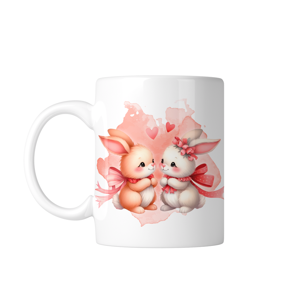 Taza Personaliza C/ Texto Foto Parejas Tapp20. Conejos