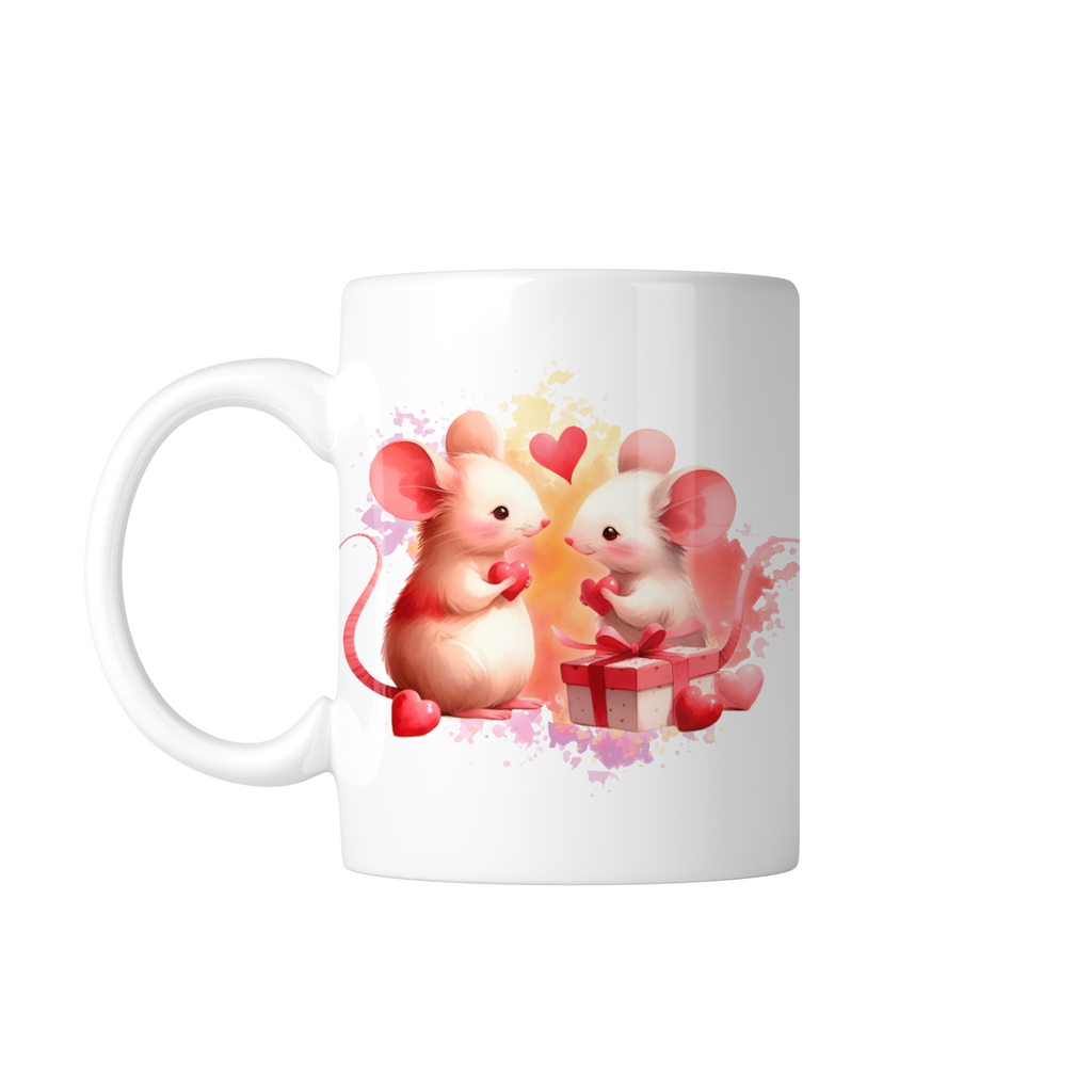 Taza Personaliza C/ Texto Foto Parejas Tapp23. Ratoncitos
