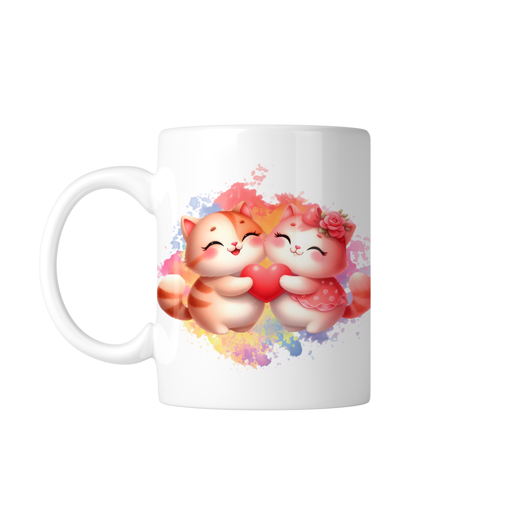 Taza Personaliza C/ Texto Foto Parejas Tapp29. Gatos gatitos