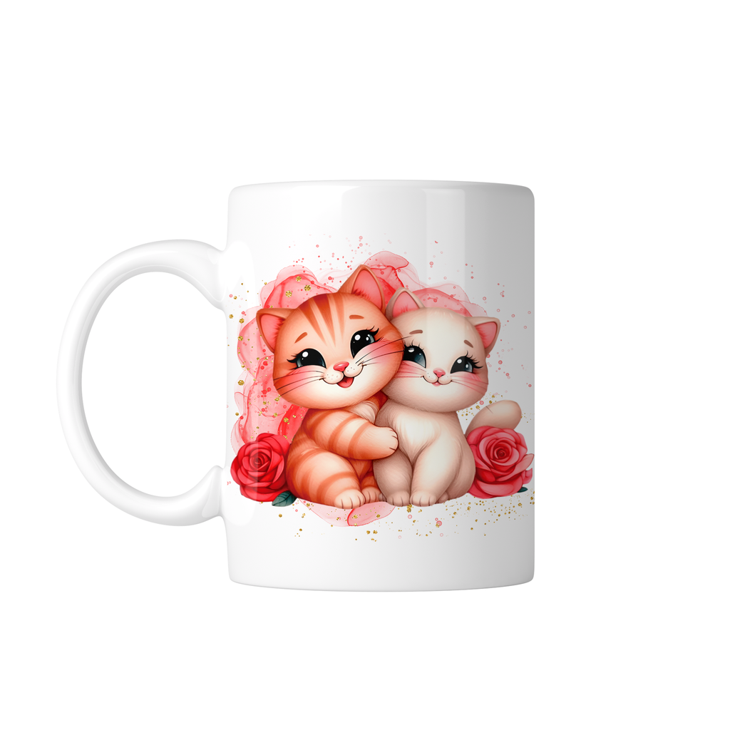 Taza Personaliza C/ Texto Foto Parejas Tapp34. Gatos gatitos (Sin personalizado)