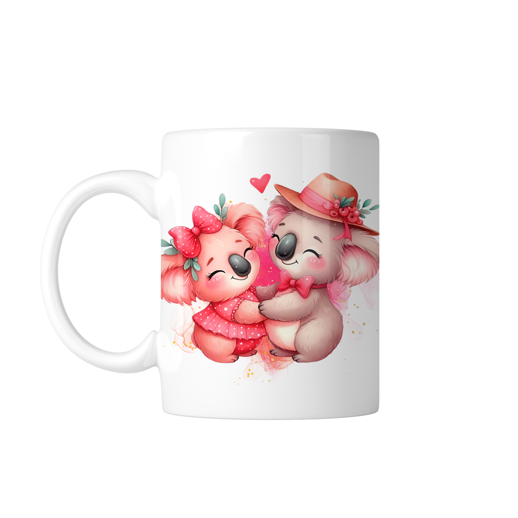 Taza Personaliza C/ Texto Foto Parejas Tapp37. Koalas (Sin personalizado)