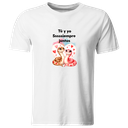 Playera Lsv27 Parejas. Frase: Tu y yo siempre juntos. Vibora