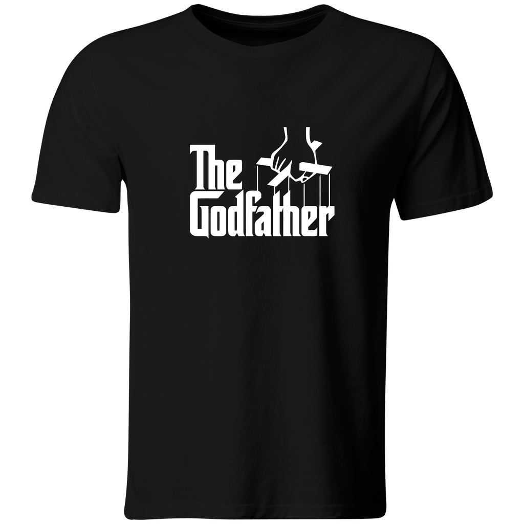 Playera Color Ic91. El padrino The Godfather  (Recto​, Negro​, Blanco)
