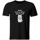 Playera Color Ic92. meme Godin hasta la ultima gota de cafe