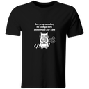 Playera Color Ic94. Meme: Programador mi codigo esta alimentado por café
