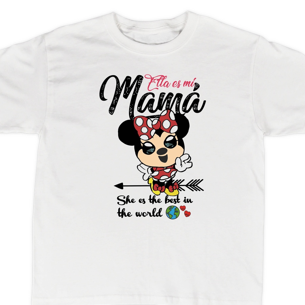 Playeras mamá e hijos:  Ella es mi hija | Ella es mi mamá. (2 de 2)
