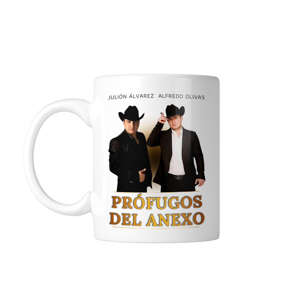 Taza 11 Oz Lk712 Personalizada. Alfredo Profugos Del Anexo (Sin personalizado)