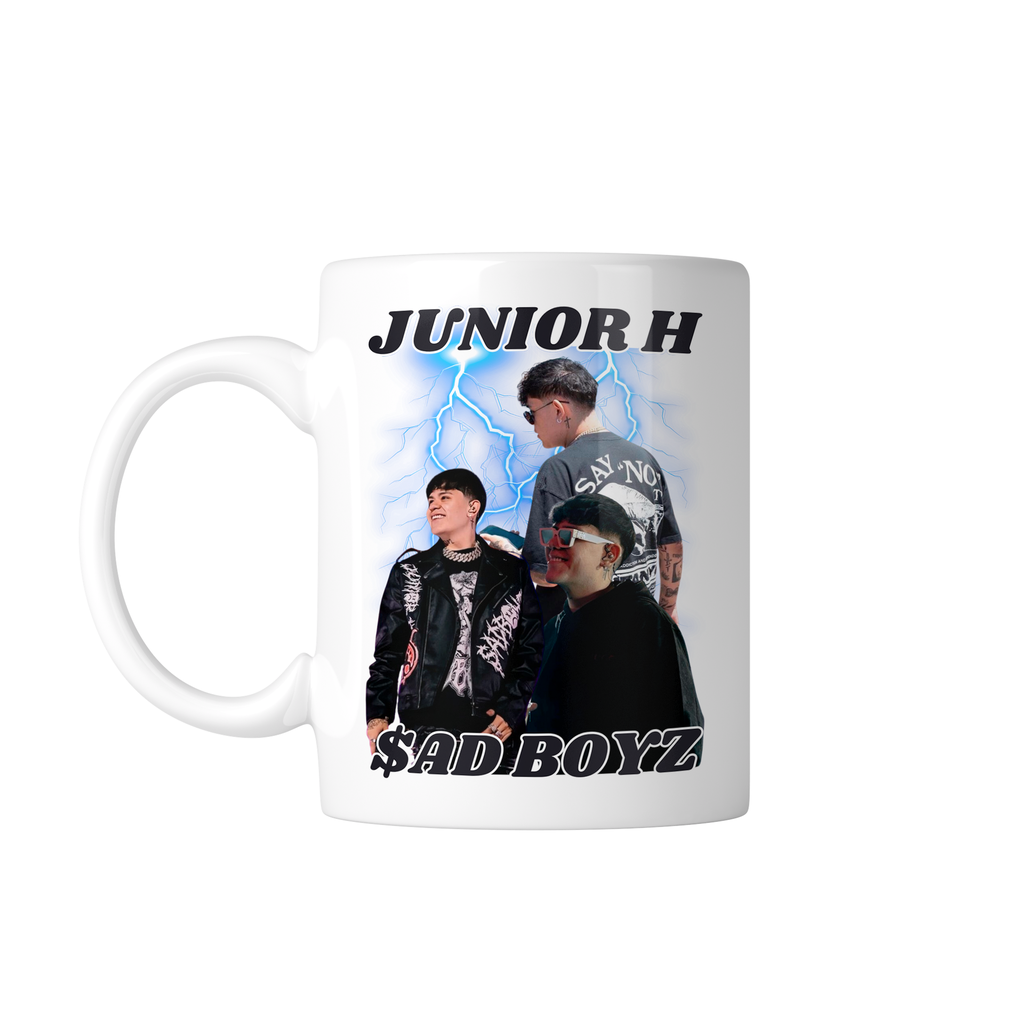 Taza 11 Oz Lk717 Personalizada. Junior Corridos Tumbados H (Sin personalizado)