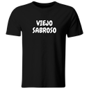 Playera Color Ic97. frase meme "Viejo sabroso" esposo novio