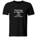 Playera Color Ic100. Frase: Mantenga Su Distancia Novia Toxi