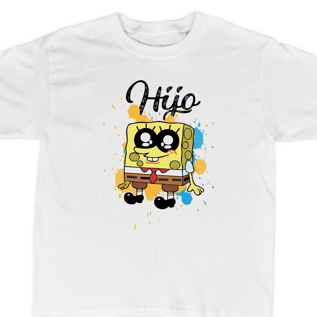 Playeras mamá e hijos:  Mamá esponja (1/2)