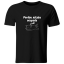 Playera Color Ic119. Frase Meme: Perdon Estaba Ocupada Zzz