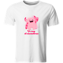 Playera Lcf1. Familia. Mamá Papá Hijo Hija. Monstruo