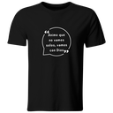 Playera Rg48 Religiosa. Frase: No vamos solos vamos con dios