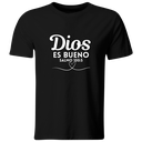 Playera Rg49 Religiosa. Frase: Dios es bueno. Salmo