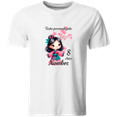 Playera Personalizada Cumpleaños Pc103. Princesa Guerrera Mulan