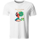 Playera Personalizada Cumpleaños Pc107. Princesa y el Sapo. Tiana