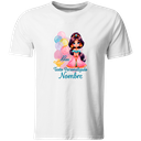 Playera Personalizada Cumpleaños Pc110. Princesa Jazmine Jazmin