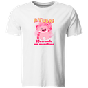 Playera Lcf2. Familia. Ayuda he creado un mosntruo. Chistosa