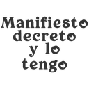 Playera Bordada Lc55. Frase Positiva. Manifiesto decreto y lo tengo
